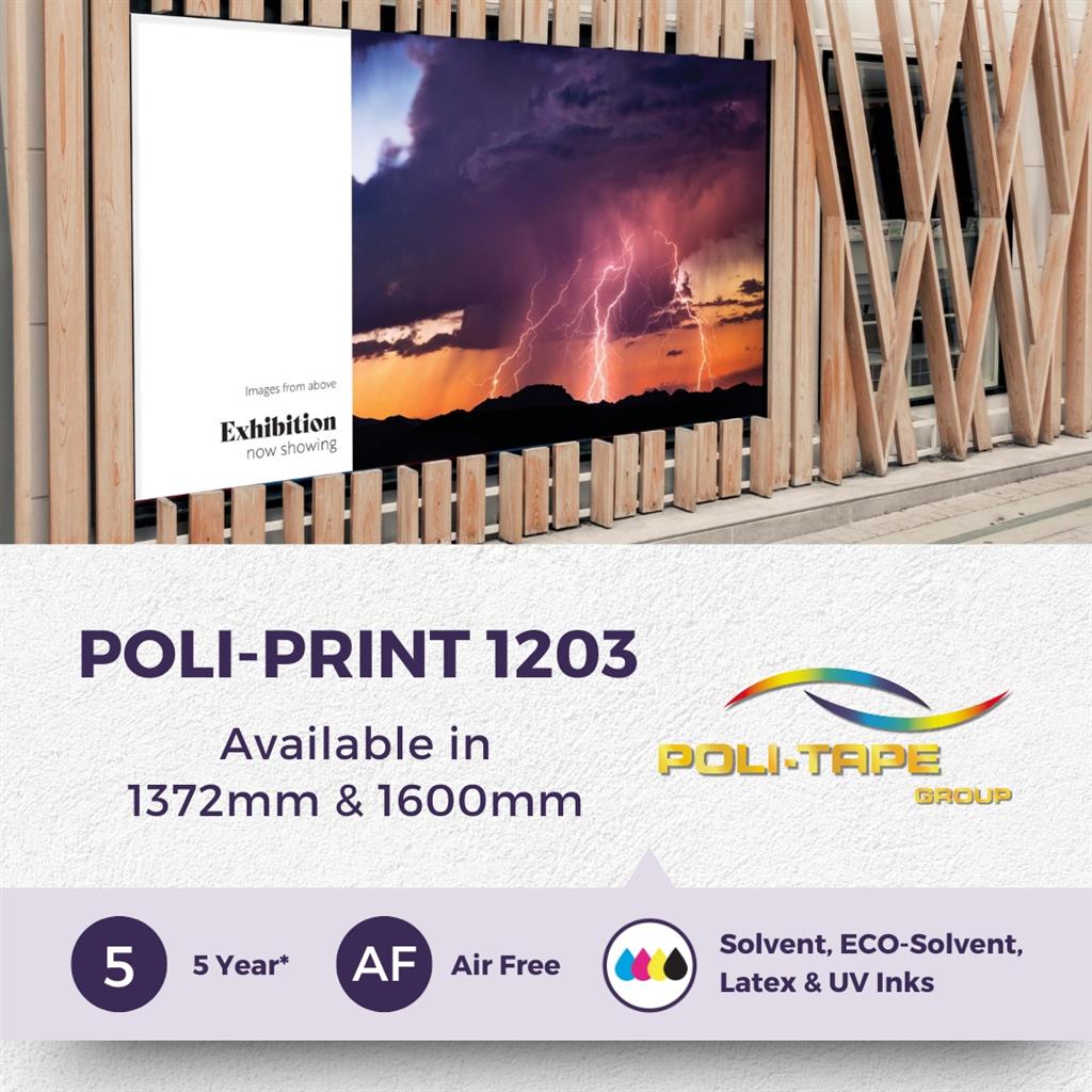 POLI-PRINT 1203 White Gloss PG Air Free