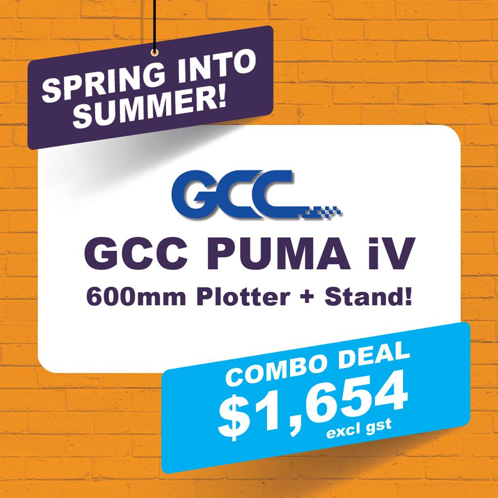 GCC PUMA iV - P4-60  - 600mm Plotter and Stand COMBO