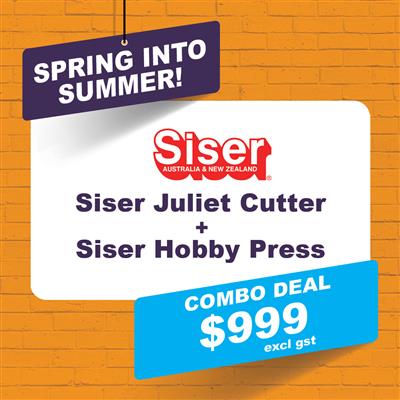 SISER - JULIET PLOTTER AND CRAFT PRESS COMBO