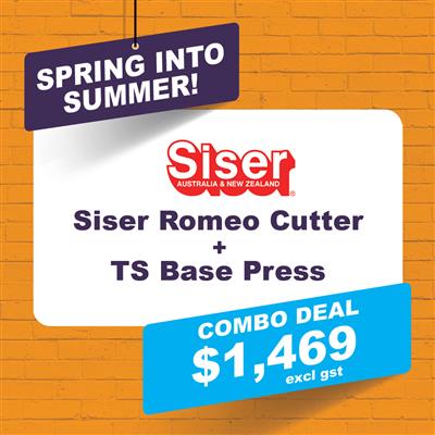 SISER - ROMEO PLOTTER AND TS BASE PRESS COMBO