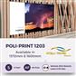 POLI-PRINT 1203 White Gloss PG Air Free