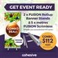 COMBO - FUSION Single Sided Rollup Banner and Digital Scrimless