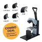 GALAXY - COMBO DEAL - GS-501 - CAP HEAT PRESS AND PLATEN