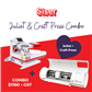 A SISER - JULIET PLOTTER AND CRAFT PRESS COMBO